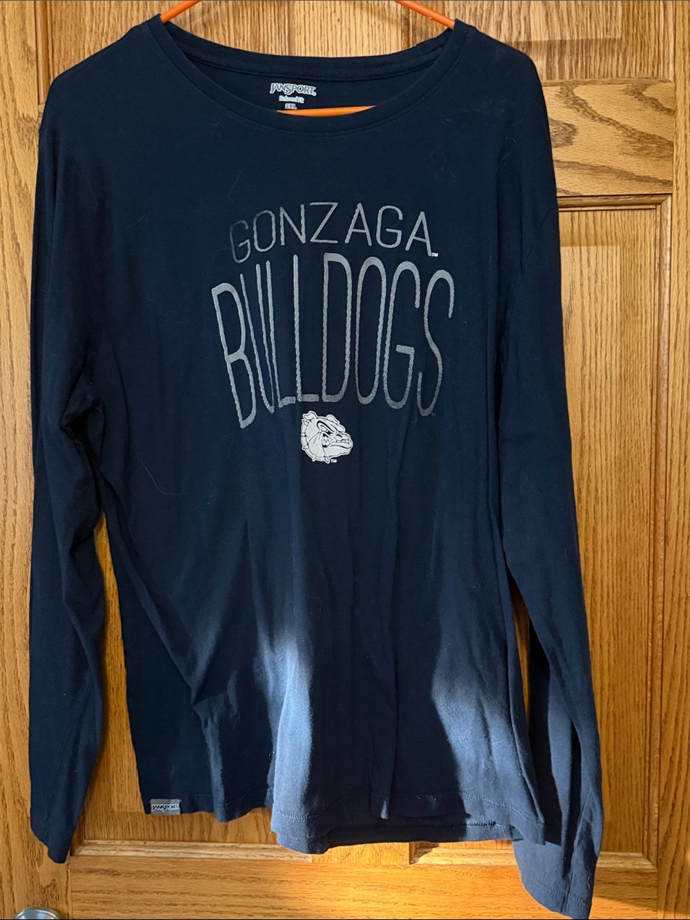Gonzaga navy blue long sleeve by Jansport size 2XL - men’s
